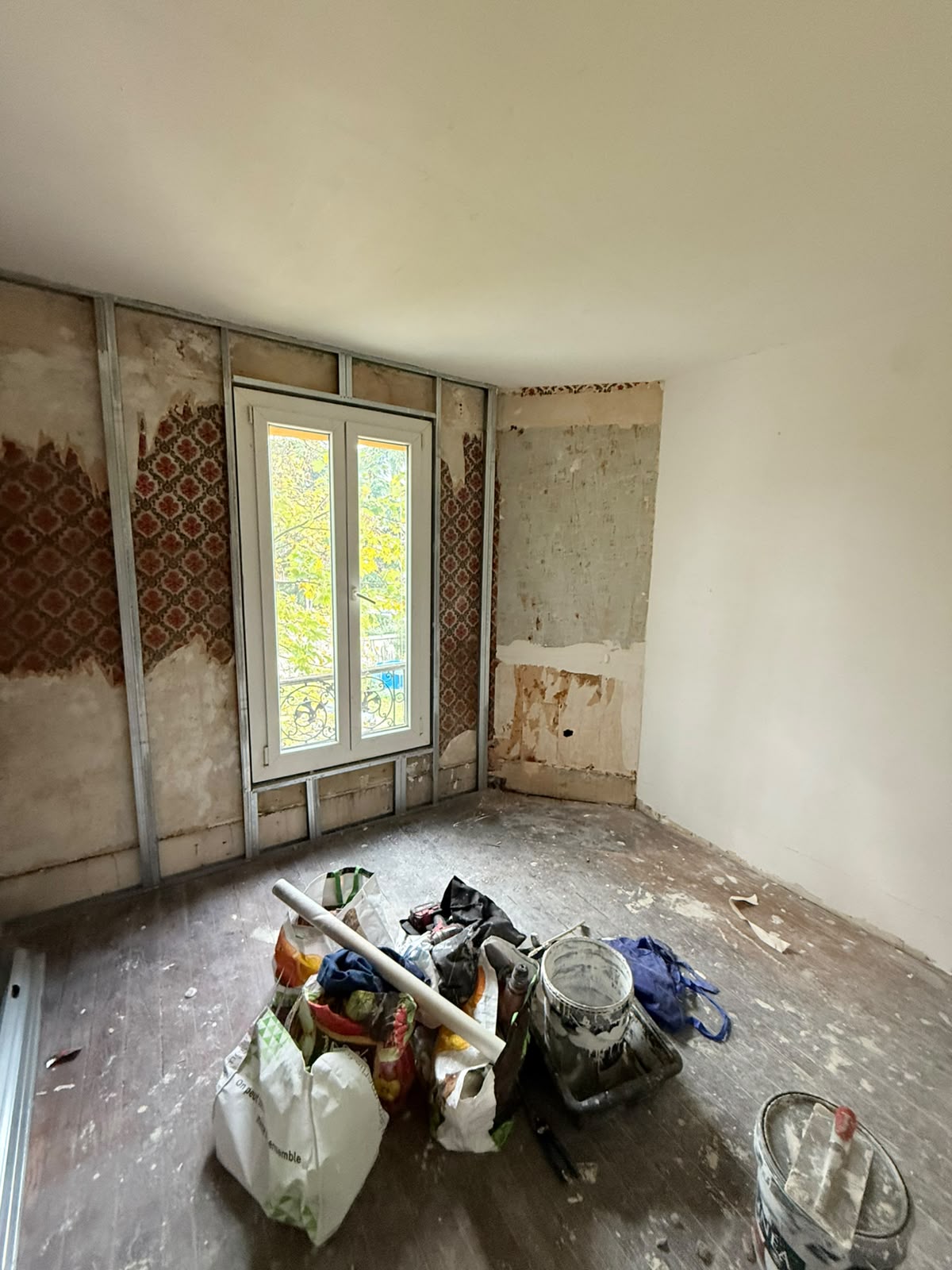 Avant - Rénovation d'une chambre