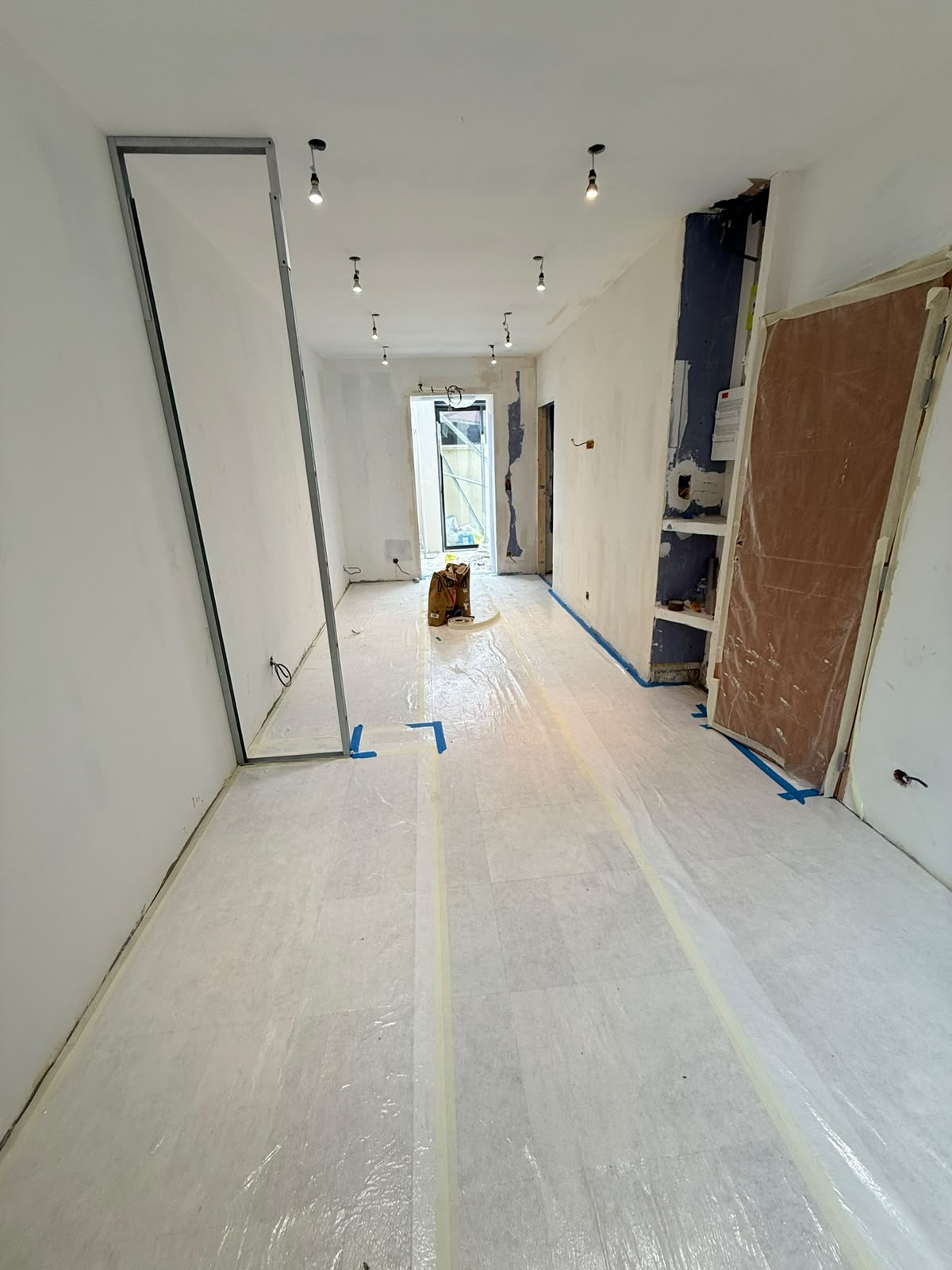 Après - Pose de carrelage travertin