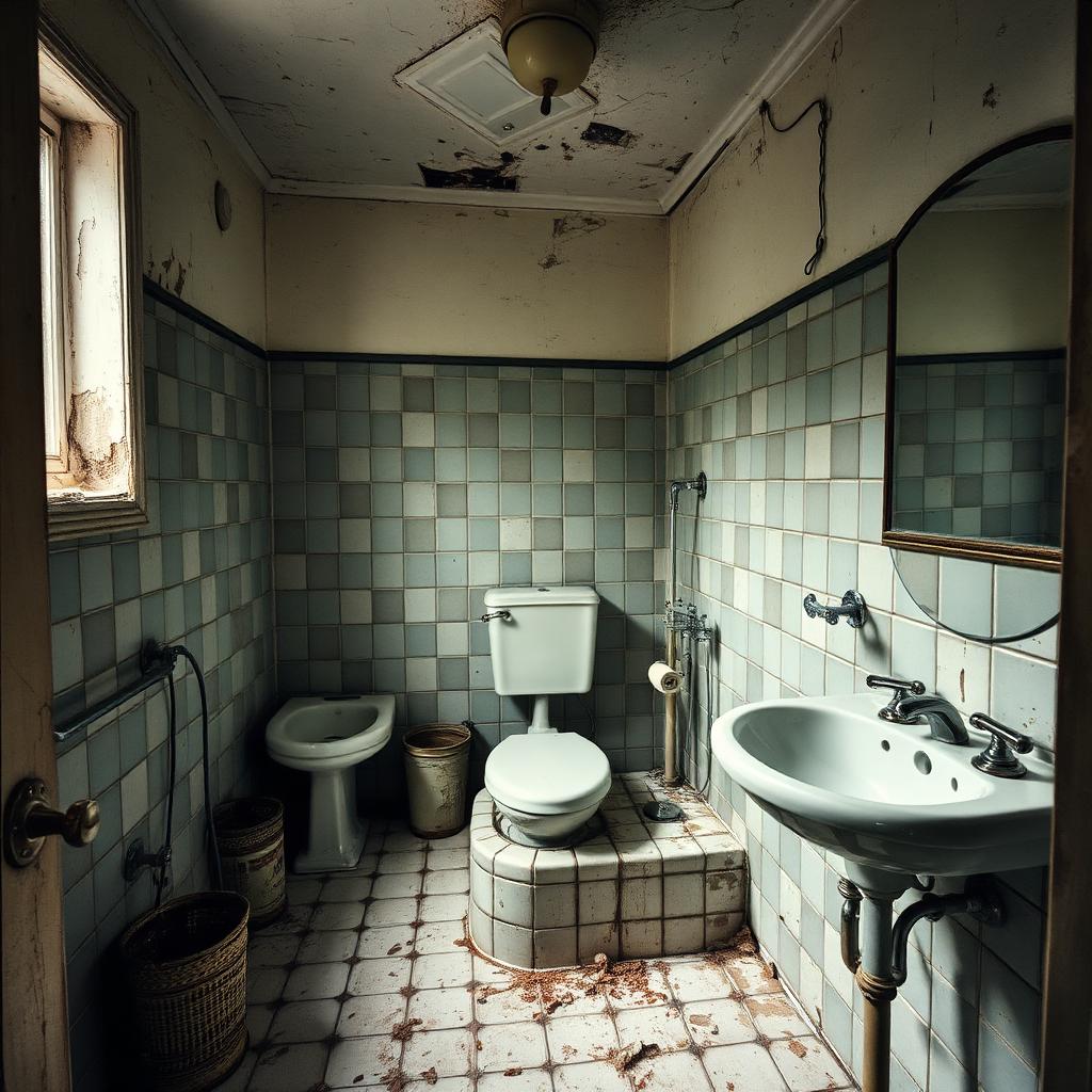 Avant - Rénovation d'une salle de bain